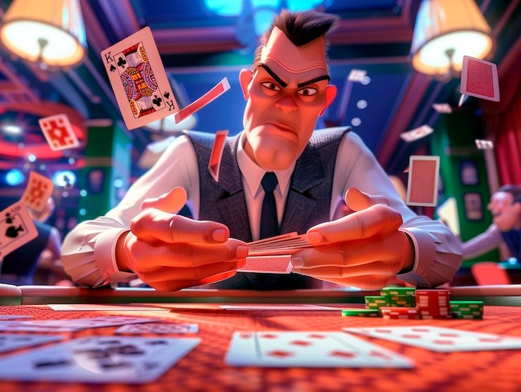 Tampilan layout meja Red Tiger dengan informasi taruhan dan limit